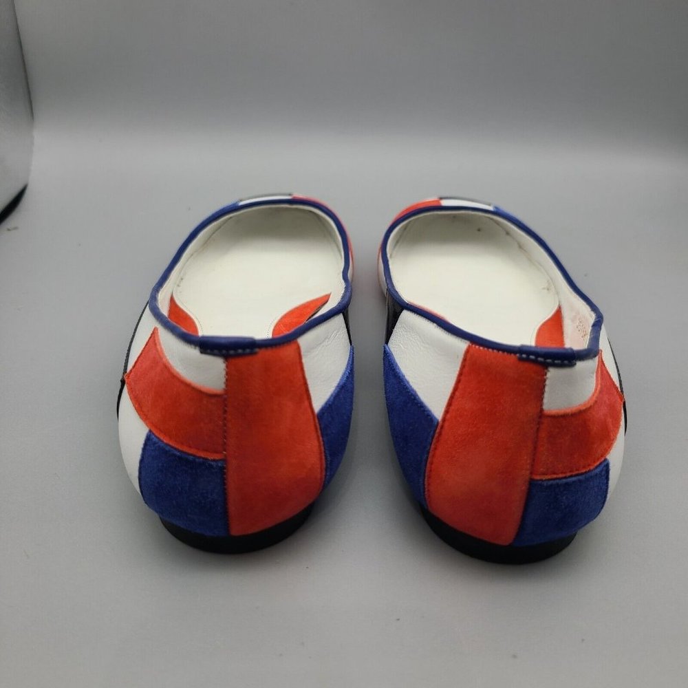 Alexander Mcqueen Leather/ Suede Patchwork Baller… - image 5